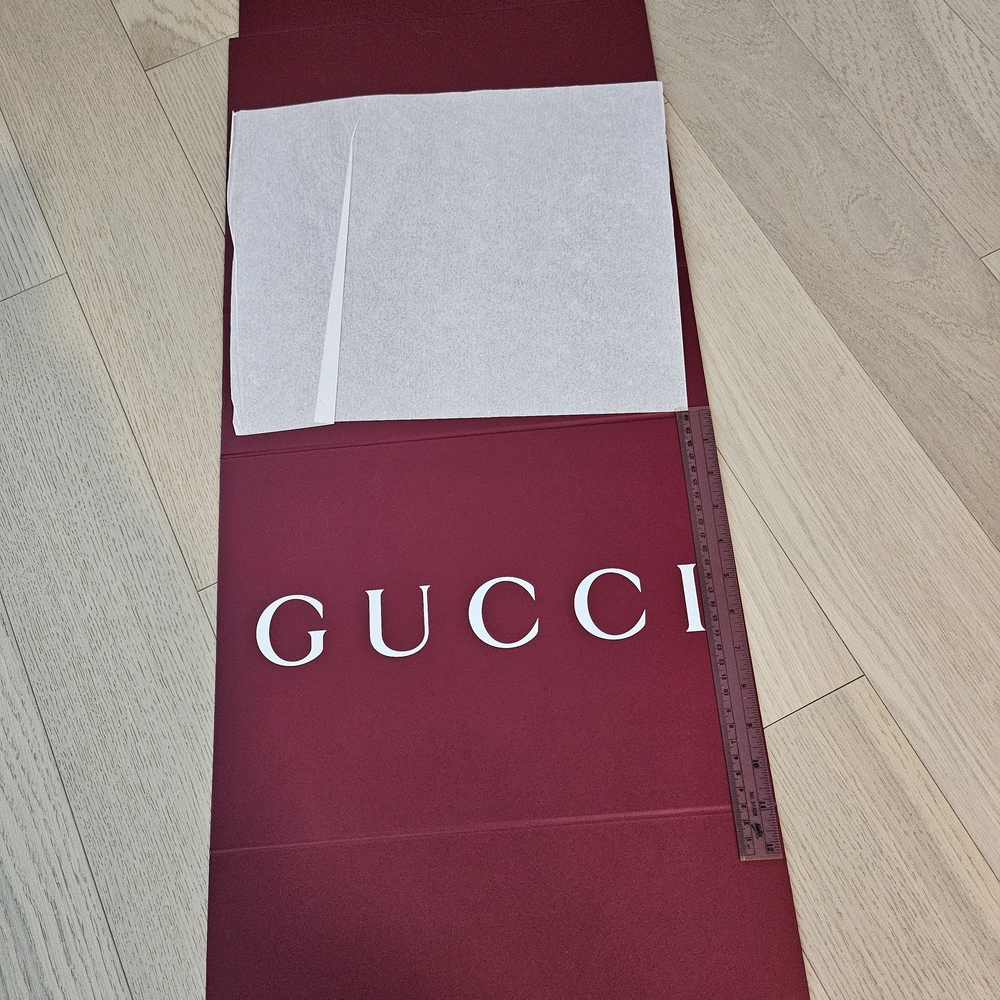 NEW Gucci Gift Box Burgundy / Red NEW